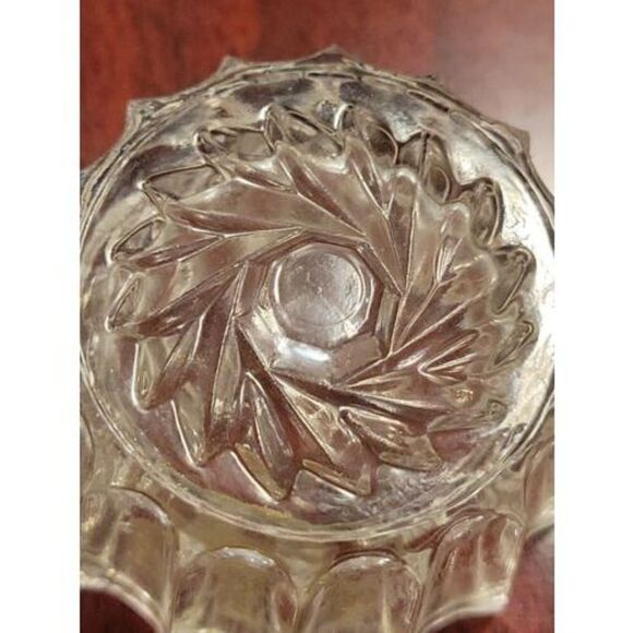 Phil Papel Imports Crystal Glass Small Trinket Gift Box Made in Germany Vintage - Picture 5 of 11